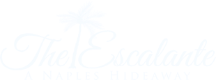 The Escalante Hotel logo in white